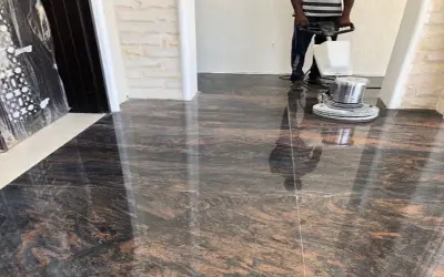 Marble Care Dubai professional diamond polishing service for Italian marble floors