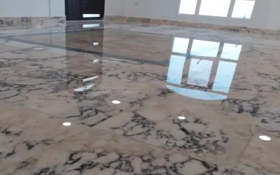 Comparing honed vs polished marble finishes in Dubai interiors