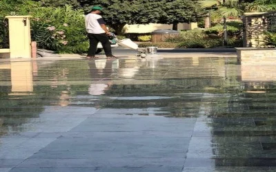 Advanced Klindex marble polishing machines used in Dubai