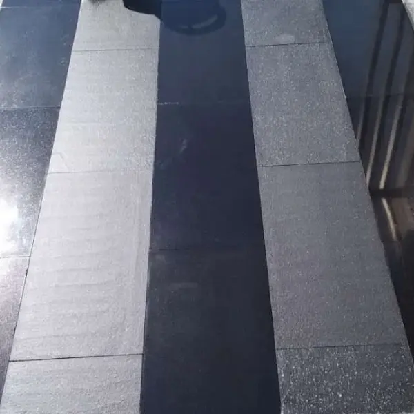 Restored high-gloss marble crystallization result in Downtown Dubai